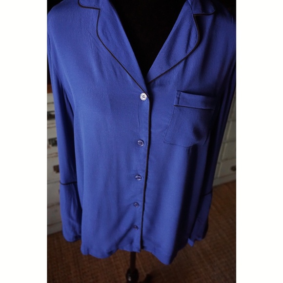 Anthropologie Porridge Rochelle Buttondown Blouse XS - Picture 2 of 8